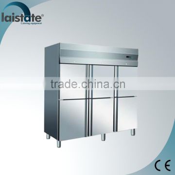 6 Door Upright Ventilated Commercial Freezing Cabinet