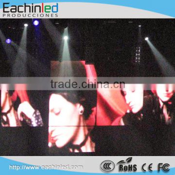 2014 China Hot Product HD Large P6 P3 indoor Stage LED Video Wall For Concert