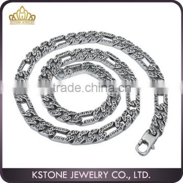 KSTONE Heavy Chain China Factory Sell Directly High Polished Stainless Steel Necklace