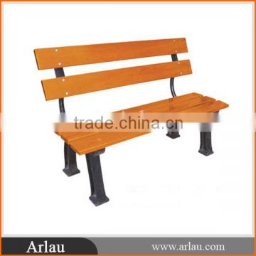 FW142a Arlau wood seating bench with backrest for sale