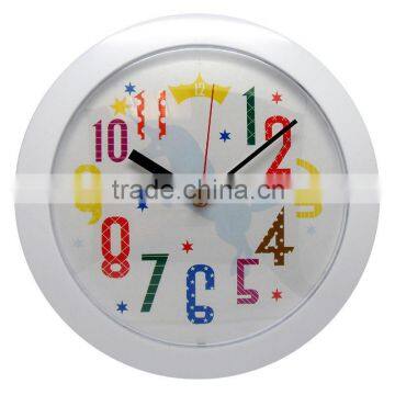 10 inch plastic frame Christmas wall clock