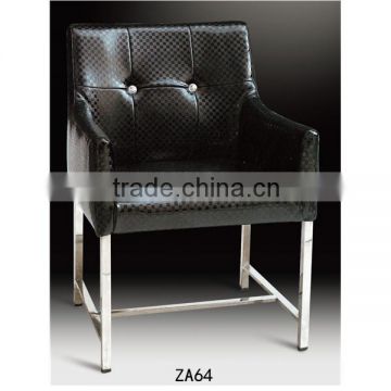 Leather coffee shop chair Hotel furniture set Wholesale banquet chairs on sale ZA64