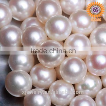 wholesale loose fresh water pearls half hole