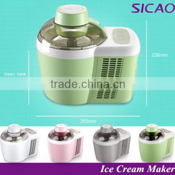 High quality home ice cream maker Self- clooing automatic ice cream maker