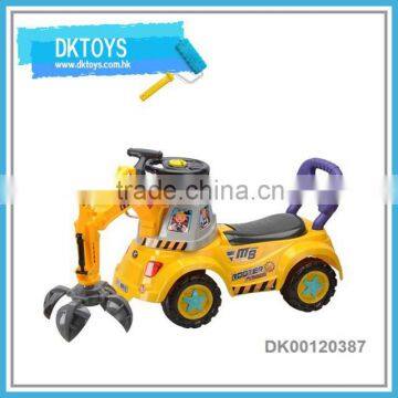 Plastic 2015 Hot Sell Kids Ride on Toy Excavator