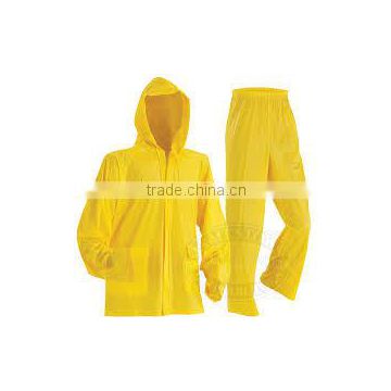 high quality waterproof polyester rain suit