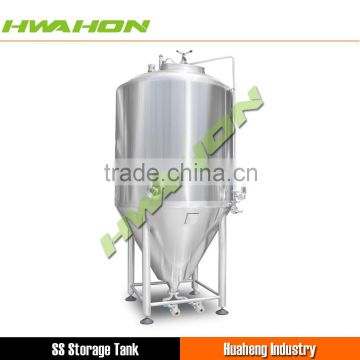 2000L Jacketed Conical Beer Fermenter