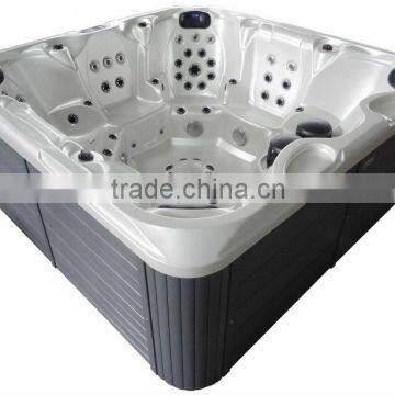 2014 Newest European Outdoor Mutiple Air Jets spa hot tub with water pump