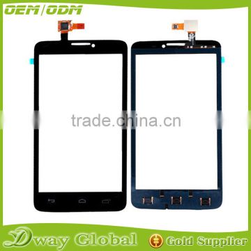 Front Glass Lens Sensor Panel For Alcatel One Touch Scribe Easy 8000 OT-8000D OT8000 Touch Screen Digitizer Repairs DAL13-10