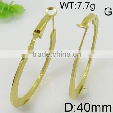 Powell wholesale gold hoop earring clip