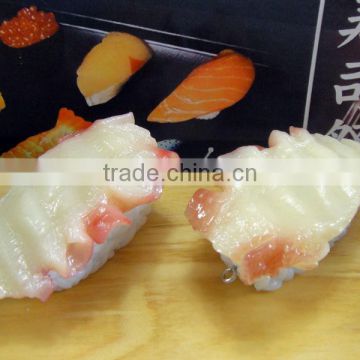 Japanese fake food artificial sushi novelty keyrings/key holder/Pendant SUSHI
