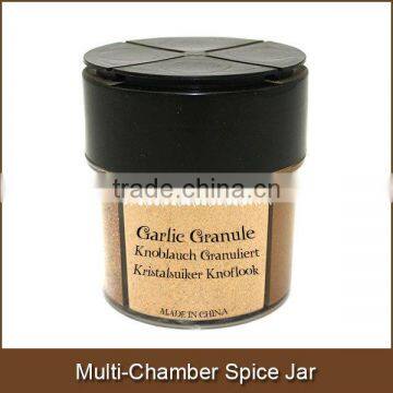 Multi-Chamber Spice Jar | 4 in 1 Spice Jar