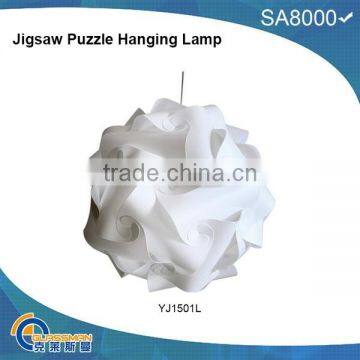 Jigsaw Puzzle Hanging Lamp