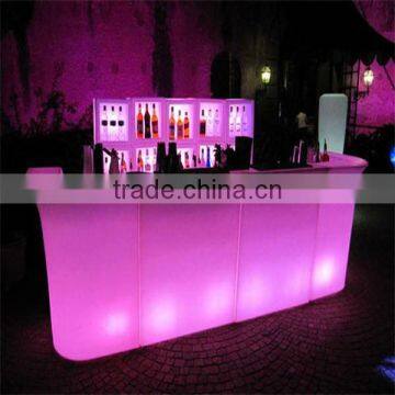 chic bar counter for outdoor nighttime parties