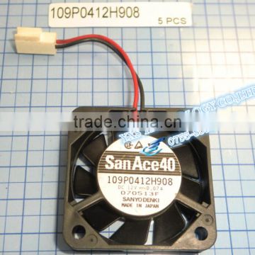Original cooling fan 109P0412H908 40*40*10mm 12V 0.07A 2wires 4cm In stock