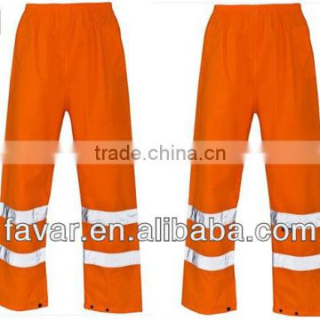 300D oxford waterproof reflective work ming trousers