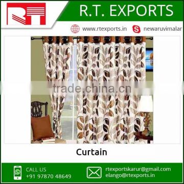 100%Cotton Different Styles of Curtains Manufacturer in India