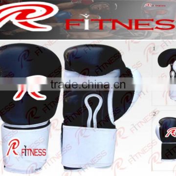 High quality boxing gloves leather/ PU custom made boxing gloves