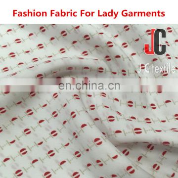 CE1627 shaoxing JC 100D CDC printed 100% polyester woven fabric