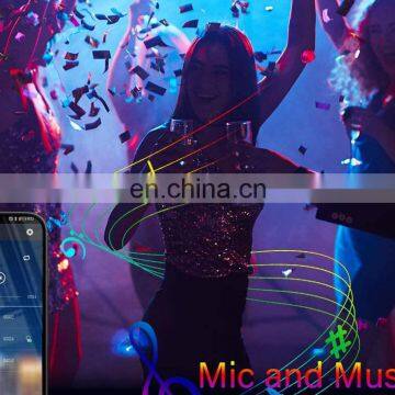 16.4ft 32.8ft flexible smart bluetooth app sound controlled music sync 5050 waterproof RGB led strips for party decoration