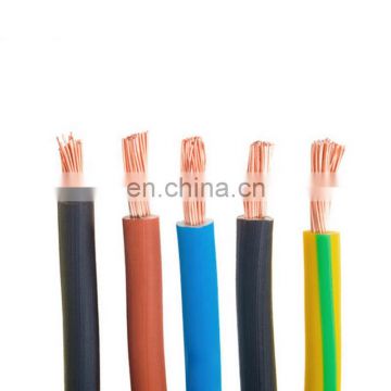 1.5mm 2.5mm 4mm 6mm electrical pvc insulated copper wire cable