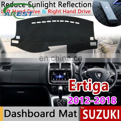 for Suzuki Ertiga Proton VX-1 2012 2013 2014 2015 2016 2017 2018 XE Anti-Slip Mat Dashboard Pad Sunshade Dashmat Car Accessories