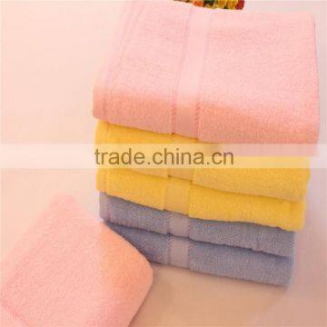 100% Cotton Terry Cloth Bathroom Cheap Bath Towel with Low Moq