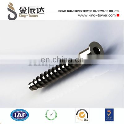 hot sale zinc plated carbon steel furniture confirmat screws in China screws manufacturer