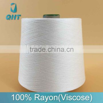 Cheap 100% rayon viscose yarn 30s/1 for knitting Weaving on sale