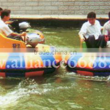 family amusement bumper boat with engine