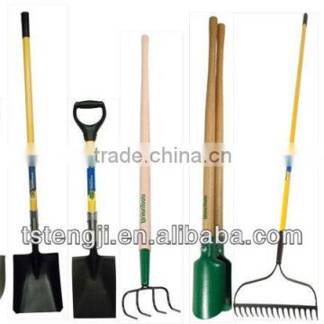 handle tools tempered shovel bow rake garden hoe fiberclass handle shovel