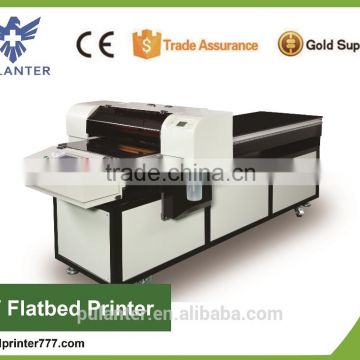 A1 Size Large Digital Flatbed Inkjet UV Printer For PVC Card / CD