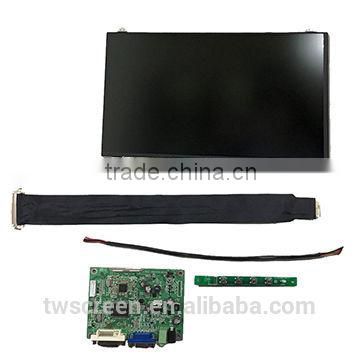 13.3- inch customized Lcd Screen and controller board suitable for rugged PC
