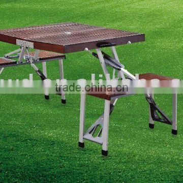 Outdoor Wooden Folding Table