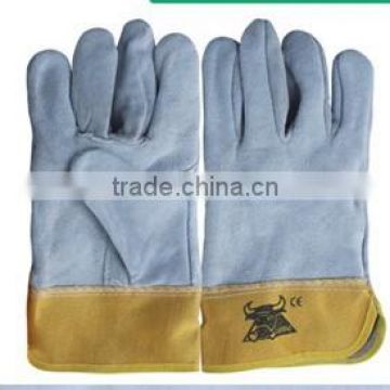 [Gold Supplier] HOT ! Wholesale safety leather gloves mannufacturer