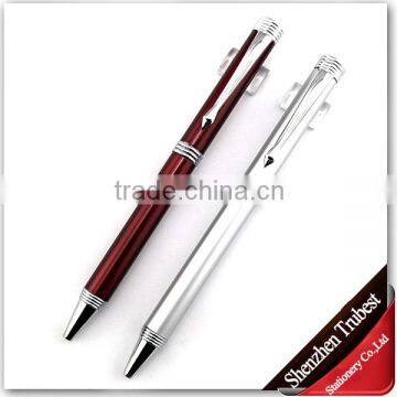 Multiple color metal ballpoint pen , metal roller pen