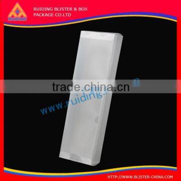 clear pvc Folded big plastic box for packing