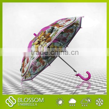 2016 Safe umbrella, pink umbrella for child