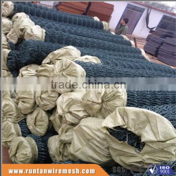 ISO9001 anping high quality hot dipped galvanized and pvc coated chain link fence supplier (Trade Assurance)