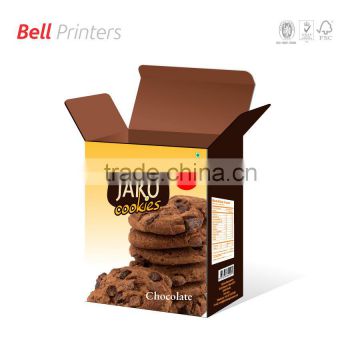 Chocolate biscuit cookie box outer printing from India