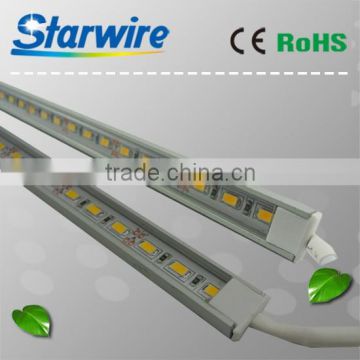 12v led strips 5630 rigid bar aluminium tube warm white under cabinet lighting