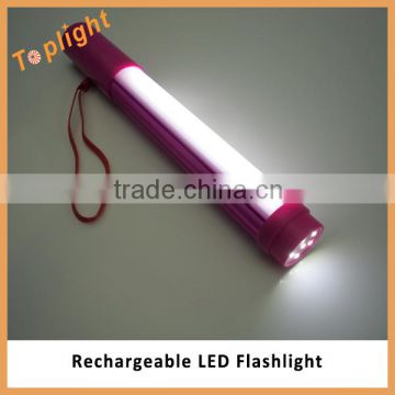 Mini led recharge torch light car self charging led torch light led rechargeable flashlight