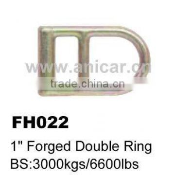 FH022 1" Forged Double Ring Hook