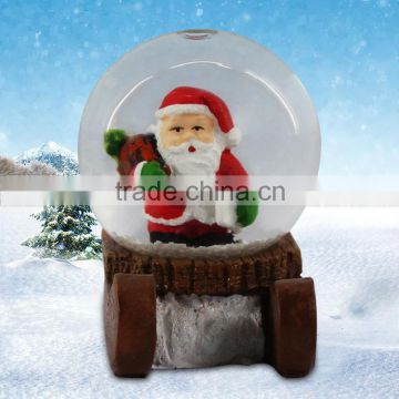 Glass Christmas Snow Globe