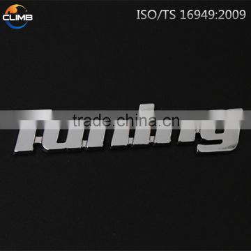 Attractive Custom Sign Letter 3D Logo for car abs chrome letters for gift