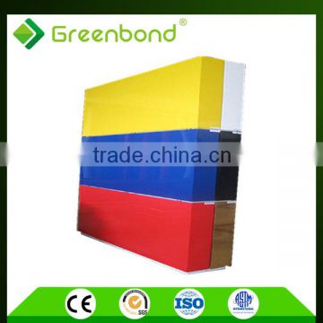 Greenbond waterproof feature acp signboard panel aluminum composite sheet