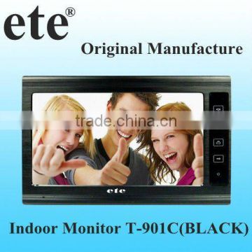 9''LCD handfree Color Video doorphone intercom system/door bell/video door phone,touch button