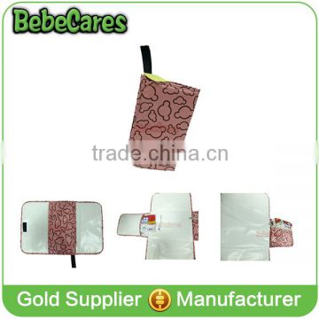 Durable PVC travelling baby diaper mat