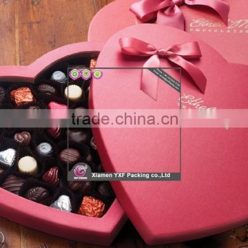 Luxury paper recycled gift paper box packing design valentine gift chocolate boxes
