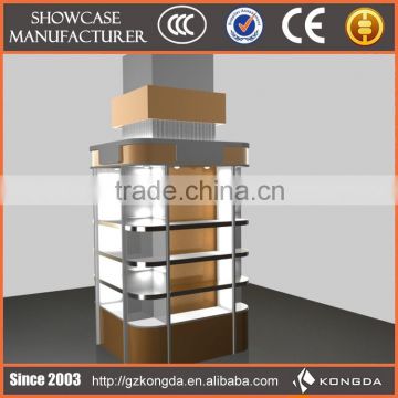distinctive cosmetic lighted acrylic display shelves cabinet